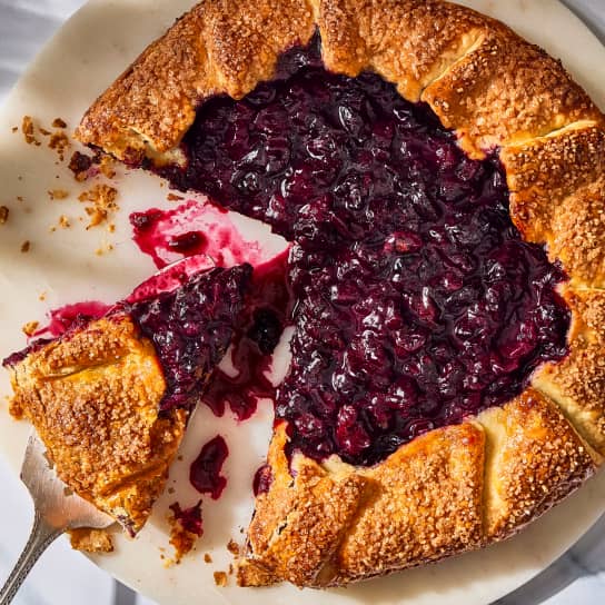 High-Summer Blueberry Galette